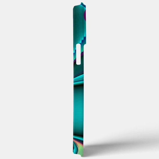 Futuristische Abstracte 3D Metallic Rainbow Art Case-Mate iPhone Case (Achterkant / Rechts)