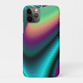 Futuristische Abstracte 3D Metallic Rainbow Art Case-Mate iPhone Case (Achterkant)