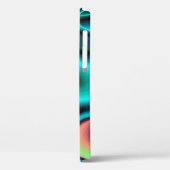 Futuristische Abstracte 3D Metallic Rainbow Art Case-Mate iPhone Case (Achterkant / Links)