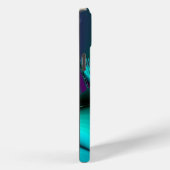 Futuristische Abstracte 3D Metallic Rainbow Art Case-Mate iPhone Case (Achterkant / Rechts)