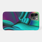 Futuristische Abstracte 3D Metallic Rainbow Art Case-Mate iPhone Case (Achterkant (horizontaal))