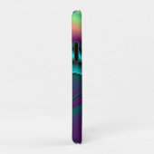 Futuristische Abstracte 3D Metallic Rainbow Art Case-Mate iPhone Case (Achterkant/rechts)