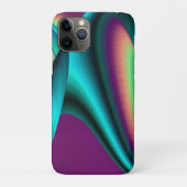 Futuristische Abstracte 3D Metallic Rainbow Art Case-Mate iPhone Case (Achterkant)