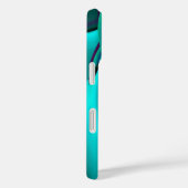 Futuristische Abstracte 3D Metallic Rainbow Art Case-Mate iPhone Case (Achterkant / Rechts)