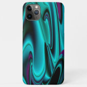 Futuristische Abstracte 3D Metallic Rainbow Art Case-Mate iPhone Case (Achterkant)