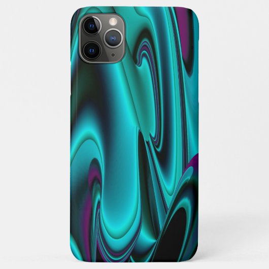 Futuristische Abstracte 3D Metallic Rainbow Art Case-Mate iPhone Case (Achterkant)