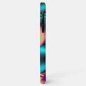 Futuristische Abstracte 3D Metallic Rainbow Art Case-Mate iPhone Case (Achterkant/links)