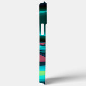 Futuristische Abstracte 3D Metallic Rainbow Art Case-Mate iPhone Case (Achterkant / Rechts)