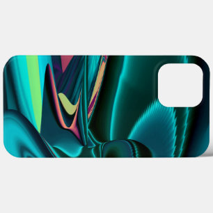 Futuristische Abstracte 3D Metallic Rainbow Art Case-Mate iPhone Case