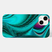 Futuristische Abstracte 3D Metallic Rainbow Art Case-Mate iPhone Case (Achterkant (horizontaal))