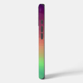 Futuristische Abstracte 3D Metallic Rainbow Art Case-Mate iPhone Case (Achterkant / Links)