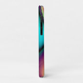 Futuristische Abstracte 3D Metallic Rainbow Art Case-Mate iPhone Case (Achterkant/links)