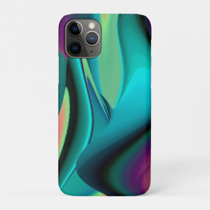 Futuristische Abstracte 3D Metallic Rainbow Art Case-Mate iPhone Case