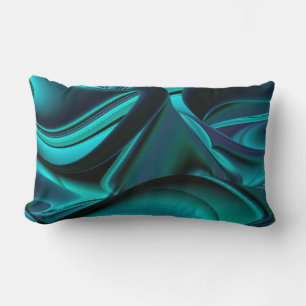 Futuristische Abstracte 3D Metallic Rainbow Art Kussen
