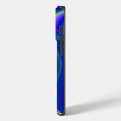 Futuristische, abstracte 3D-Rainbowart Case-Mate iPhone Case (Achterkant / Links)