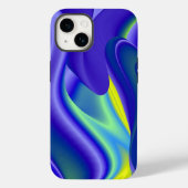 Futuristische, abstracte 3D-Rainbowart Case-Mate iPhone Case (Achterkant)