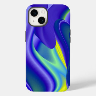 Futuristische, abstracte 3D-Rainbowart Case-Mate iPhone 14 Hoesje