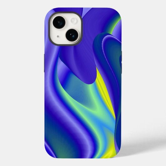 Futuristische, abstracte 3D-Rainbowart Case-Mate iPhone Case (Achterkant)