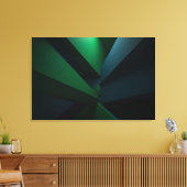 Futuristische Abstracte Geometrie Canvas Afdruk (Insitu (Woonkamer))