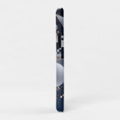Futuristische Abstracte Kerst Mosaic 3D Case-Mate iPhone Case (Achterkant/rechts)