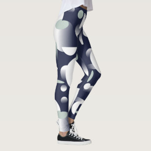Futuristische Abstracte Kunstpatroon Leggings