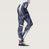 Futuristische Abstracte Leggings van het Kunstpatr (Rechts)