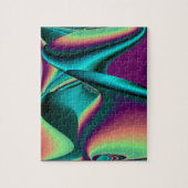 futuristische, Abstracte regenboog Legpuzzel (Verticaal)