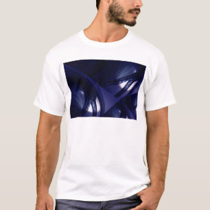 Futuristische Abstracte Rippling Fantasy Abstract T-shirt