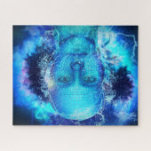 Futuristische Android Robot Legpuzzel (Horizontaal)