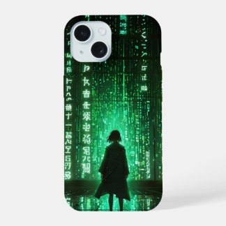 futuristische anime iPhone 15 case