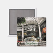 Futuristische Architectuur Winkelen Singapore Magn Magneet (Voorkant / Achterkant)