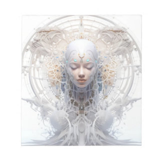 Futuristische Art notitieblok