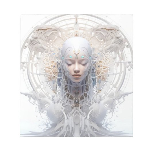 Futuristische Art notitieblok (Voorkant)