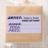 Futuristische artiest prijsetiketten Labels (Insitu)