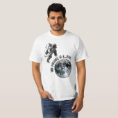 futuristische astronaut | De toekomst is somber T-shirt (Voorkant volledig)