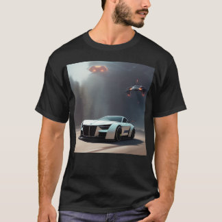 Futuristische auto's 5 t-shirt