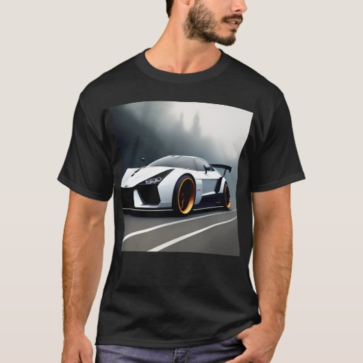 Futuristische auto's 9 t-shirt (Voorkant)