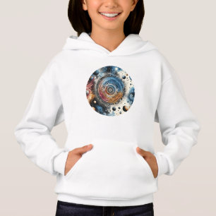 Futuristische Batik Kosmische Kunst – Ruimteontwer