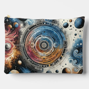 Futuristische Batik Kosmische Kunst – Ruimteontwer Etui