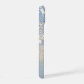 Futuristische blauwe chroom iPhone 14 Pro Max hoes 15 Case (Rechterkant)
