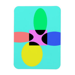 Futuristische bloem magneet