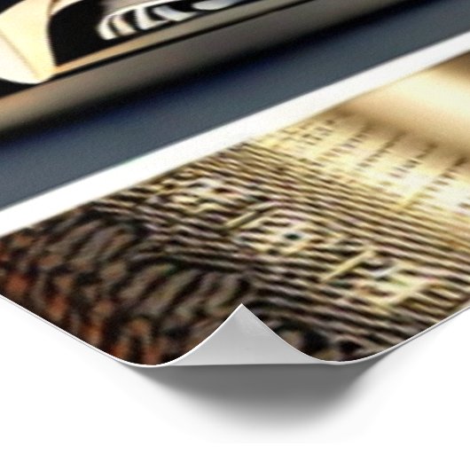 Futuristische boog poster (Hoek)