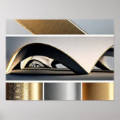 Futuristische boog poster (Voorkant)