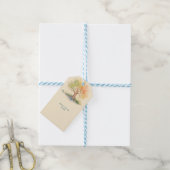futuristische boom cadeaukaart cadeaulabel (Met Touw)