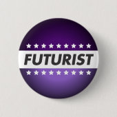 Futuristische Button (Voorkant)