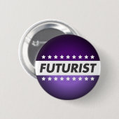 Futuristische Button (Voorkant /achterkant)