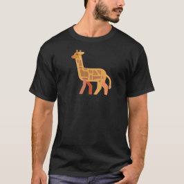 Futuristische Camel Emoji Aanpasbaar Festival T-shirt