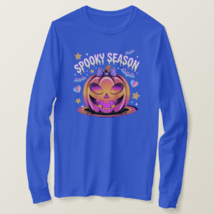 Futuristische Chrome Jack-O’-Lantern Halloween T-S T-shirt