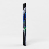 Futuristische Chrome Puzzel Kubus Case-Mate iPhone Case (Achterkant/rechts)