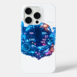 Futuristische Cyber HUD Hoes – Digitale Tech Inter